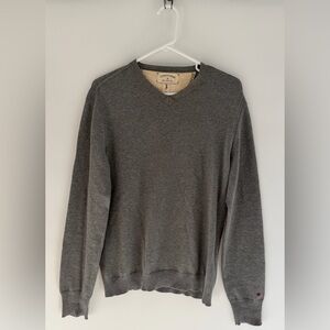 Converse John Varvatos Gray V-Neck Sweater Size 1 Small